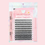 Set Of Thick Curly False Eyelashes - curly false eyelashes