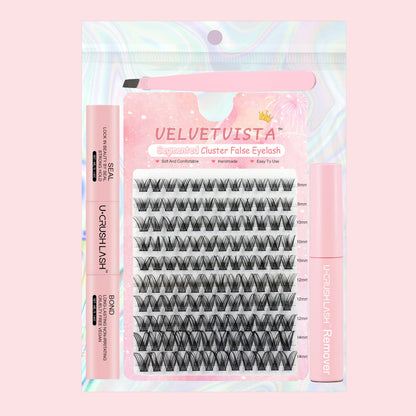 Set Of Thick Curly False Eyelashes - curly false eyelashes