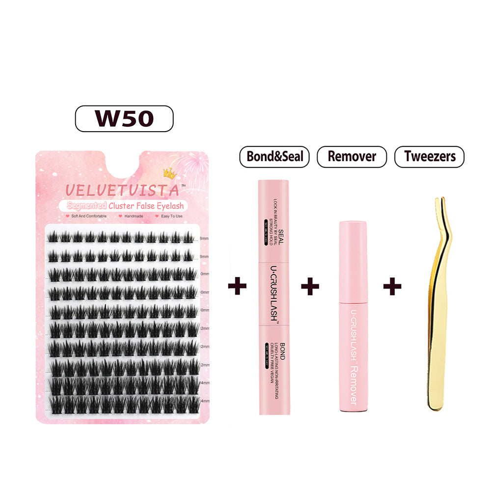 Set Of Thick Curly False Eyelashes - curly false eyelashes