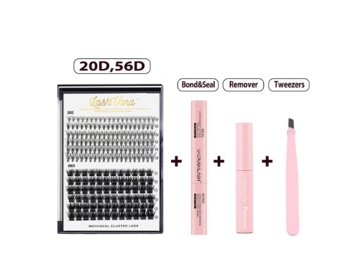 Set Of Thick Curly False Eyelashes - curly false eyelashes