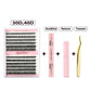 Set Of Thick Curly False Eyelashes - curly false eyelashes