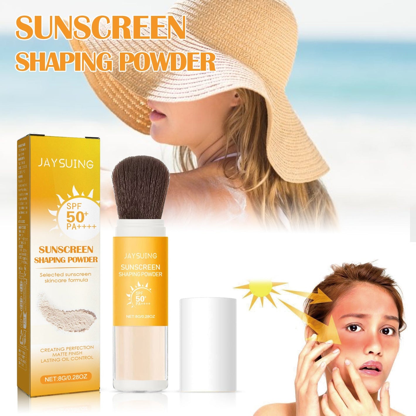 Setting Powder with Talc and Zinc Oxide for Makeup Finish - Teleplus