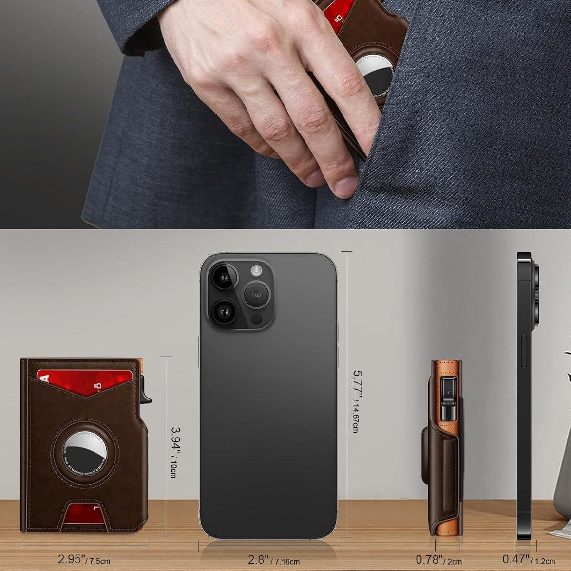 Seven Card Bag for Credit Cards and Business - Teleplus card bag seven