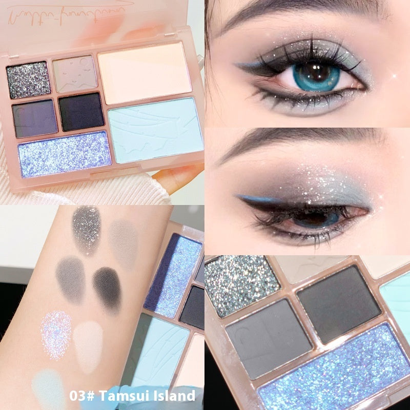 Seven-Color Comprehensive Plate for Novice and Glittering Highlight Repair - Teleplus comprehensive plate novice