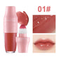 Shake Mirror Lip Gloss Set with Stain Lacquer and Waterproof Finish - Teleplus shake mirror lip stain lacquer