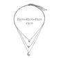 Shang Multi-layer Star Moon Love Pendant Necklace - Shang Multi-layer Star Moon Love Pendant Necklace