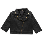 Shannon Leather Jacket for Boys Primary Secondary School Children Spring Autumn - Teleplus Youth shannon leather jacket