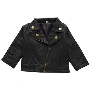 Shannon Leather Jacket for Boys Primary Secondary School Children Spring Autumn - Teleplus Youth shannon leather jacket