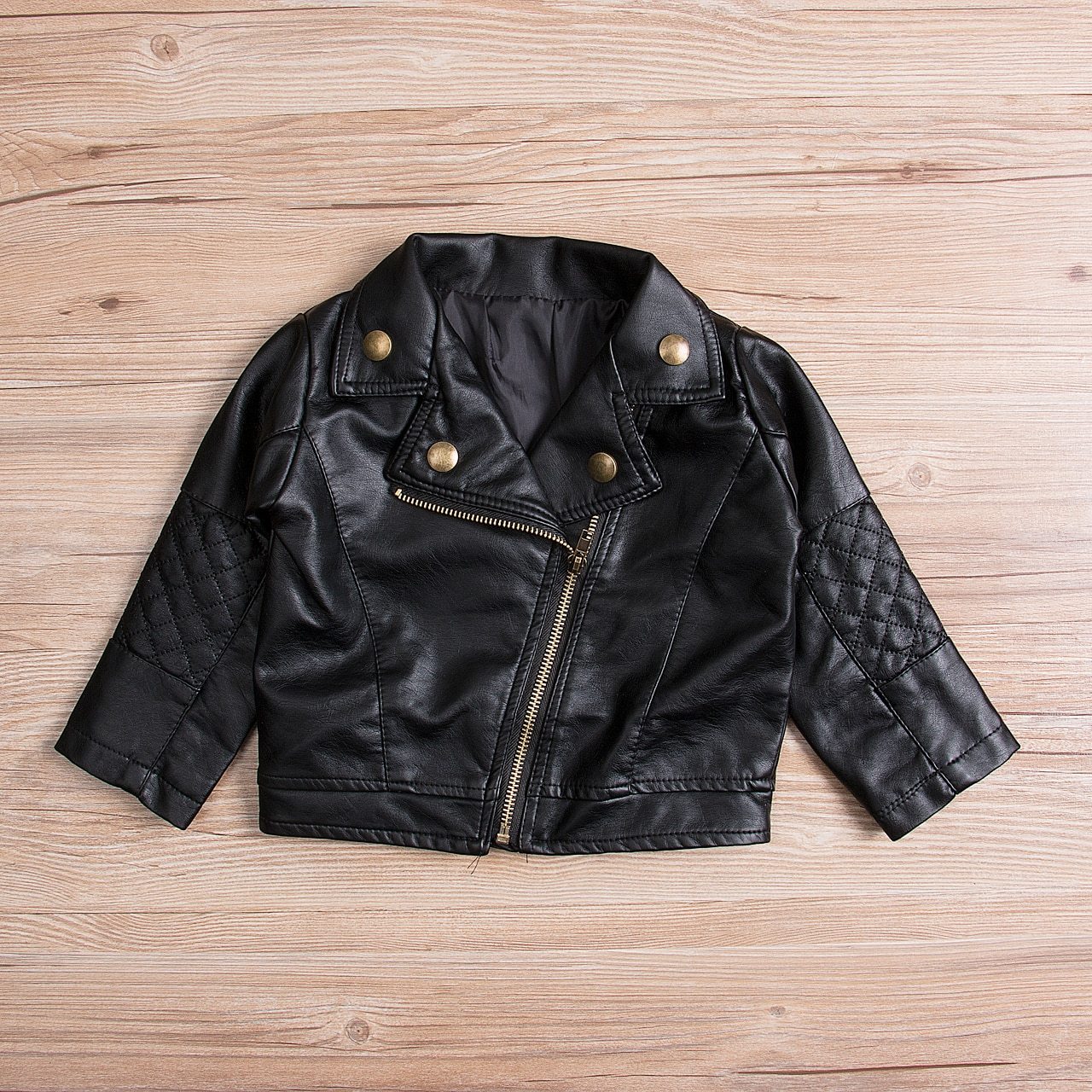 Shannon Leather Jacket for Boys Primary Secondary School Children Spring Autumn - Teleplus Youth shannon leather jacket