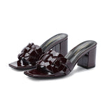 Sheepskin Toe Holder Fish Mouth Sandals for Women Men in Multiple Colors - Teleplus sheepskin toe holder fish mouth