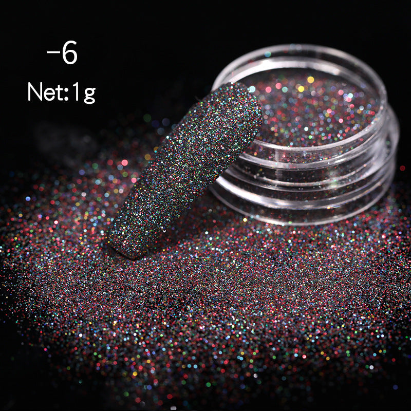 Shimmering Nail Powder Magic for DIY Nails and Luxury Art - Teleplus diy nail powder magic shimmering woolen