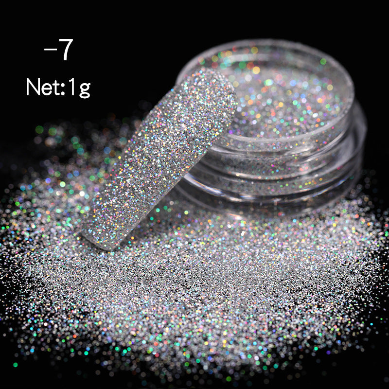 Shimmering Nail Powder Magic for DIY Nails and Luxury Art - Teleplus diy nail powder magic shimmering woolen