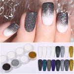 Shimmering Nail Powder Magic for DIY Nails and Luxury Art - Teleplus diy nail powder magic shimmering woolen