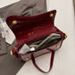 Shiny Simple Shoulder Bag with Popular Sewing Thread for Women - Teleplus shiny simple shoulder bag