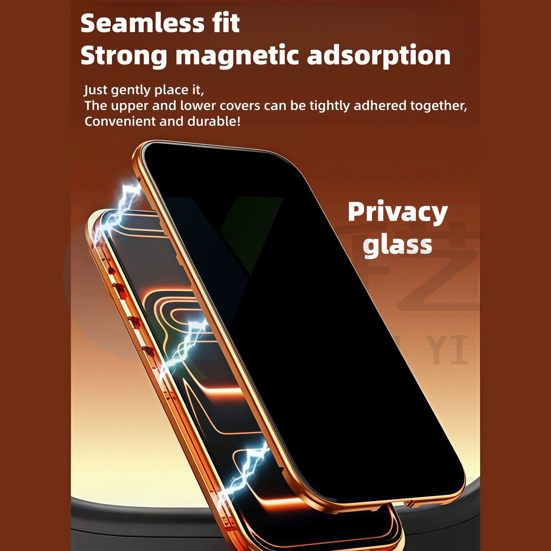 Shockproof Aluminum Alloy Glass Phone Case for Apple Multiple Colors - Teleplus phone case