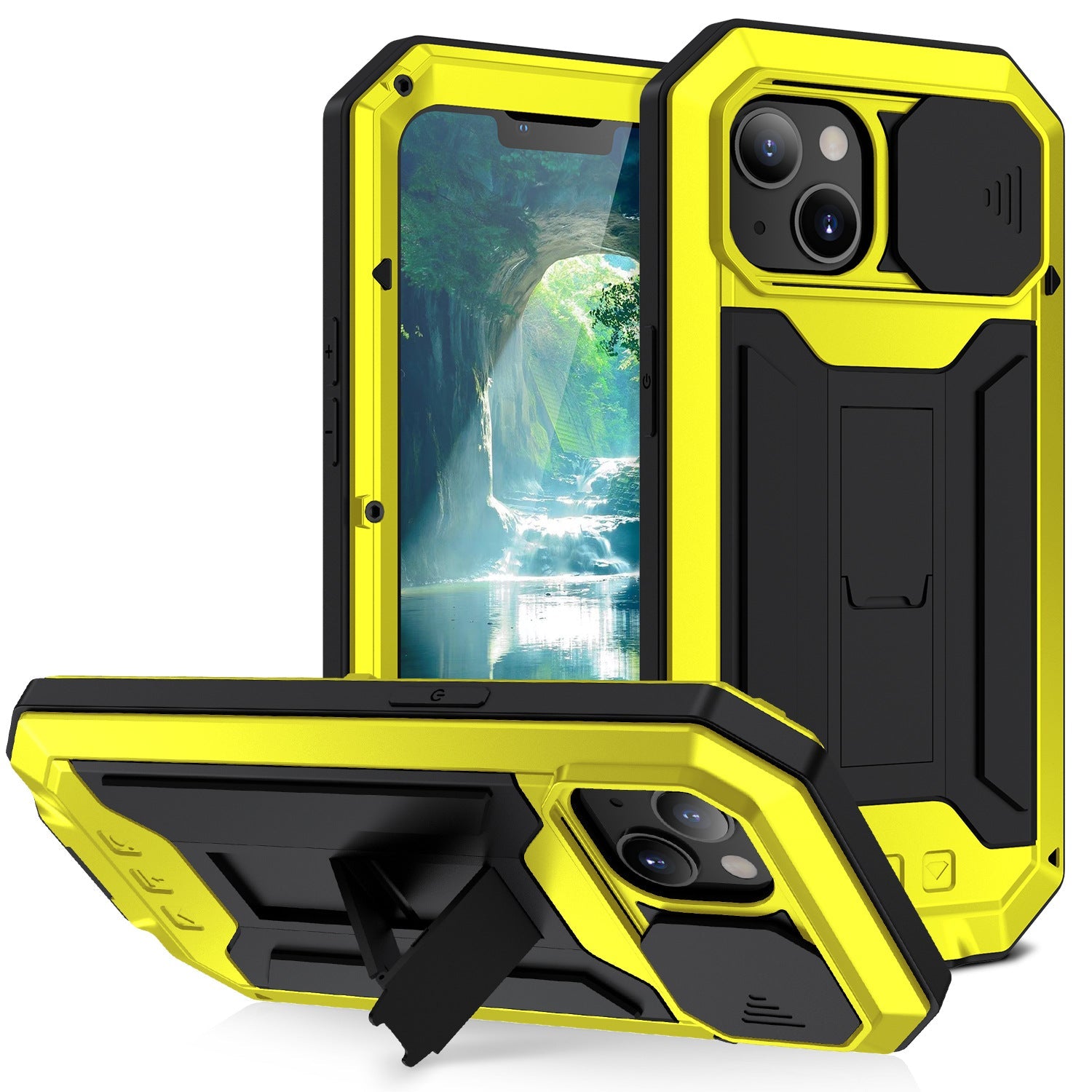 Shockproof Phone Case for iPhone 14 Pro 13 Max with Heat Dissipation - Teleplus shockproof phone case heat dissipation