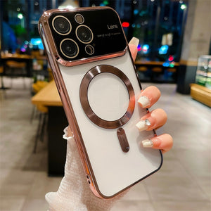 Shockproof TPU Case for Max iPhone13 Pro with Magnetic Attraction - pro max iphone13 iphone14 iphone