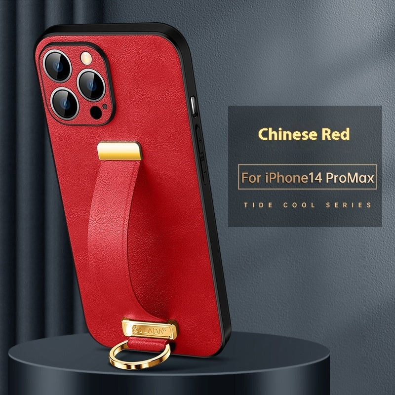 Shockproof TPU Leather Phone Case with Soft Skin Protection and Durable Four-Side Design - Teleplus leather phone case