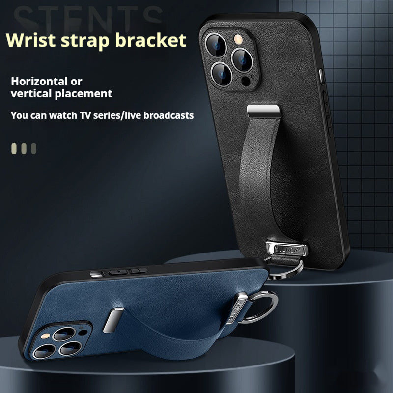 Shockproof TPU Leather Phone Case with Soft Skin Protection and Durable Four-Side Design - Teleplus leather phone case