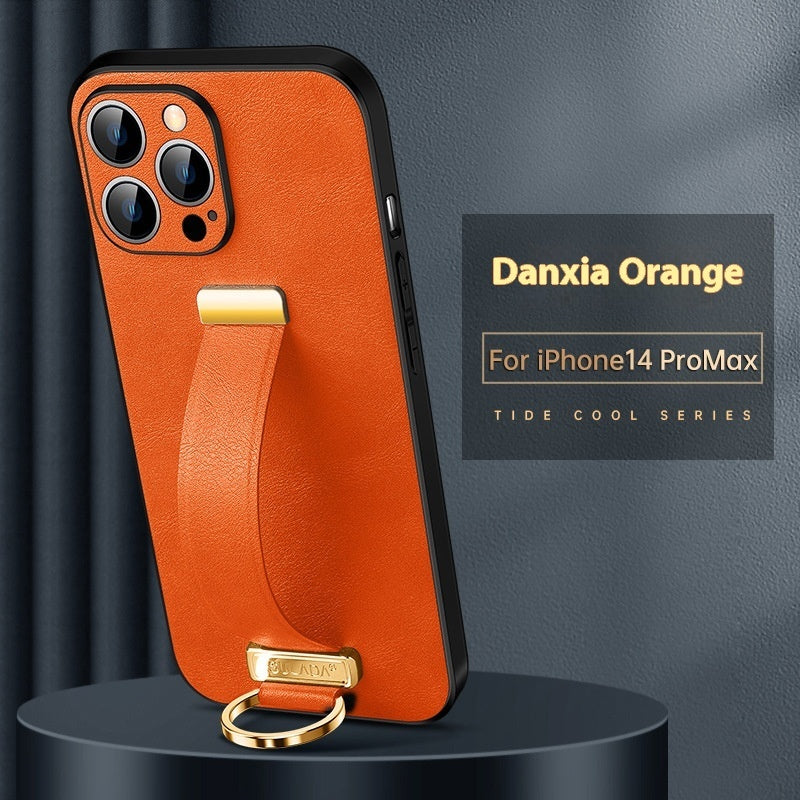 Shockproof TPU Leather Phone Case with Soft Skin Protection and Durable Four-Side Design - Teleplus leather phone case