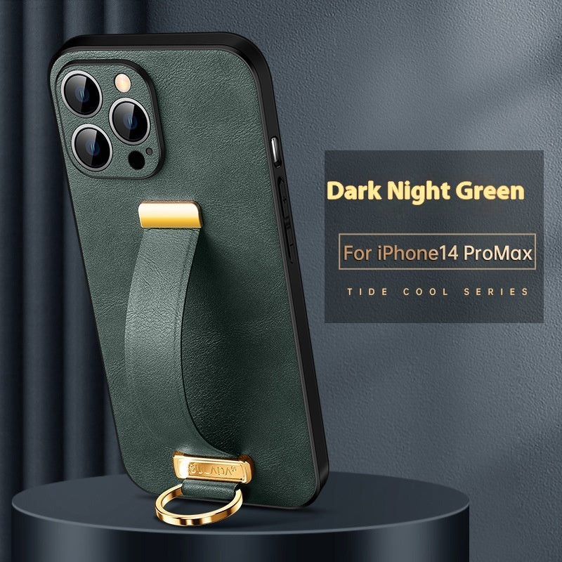 Shockproof TPU Leather Phone Case with Soft Skin Protection and Durable Four-Side Design - Teleplus leather phone case