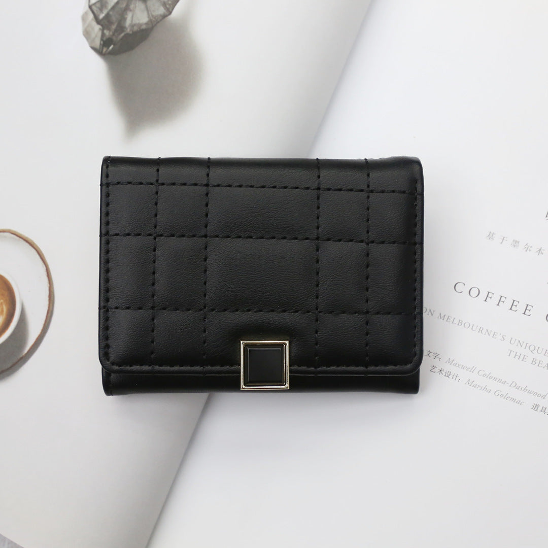 Short Cute Multi-Color Polyester Wallets for Women in the United States - Coin Purse Stylish Fun united states chf