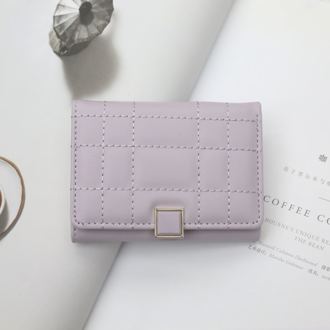 Short Cute Multi-Color Polyester Wallets for Women in the United States - Coin Purse Stylish Fun united states chf