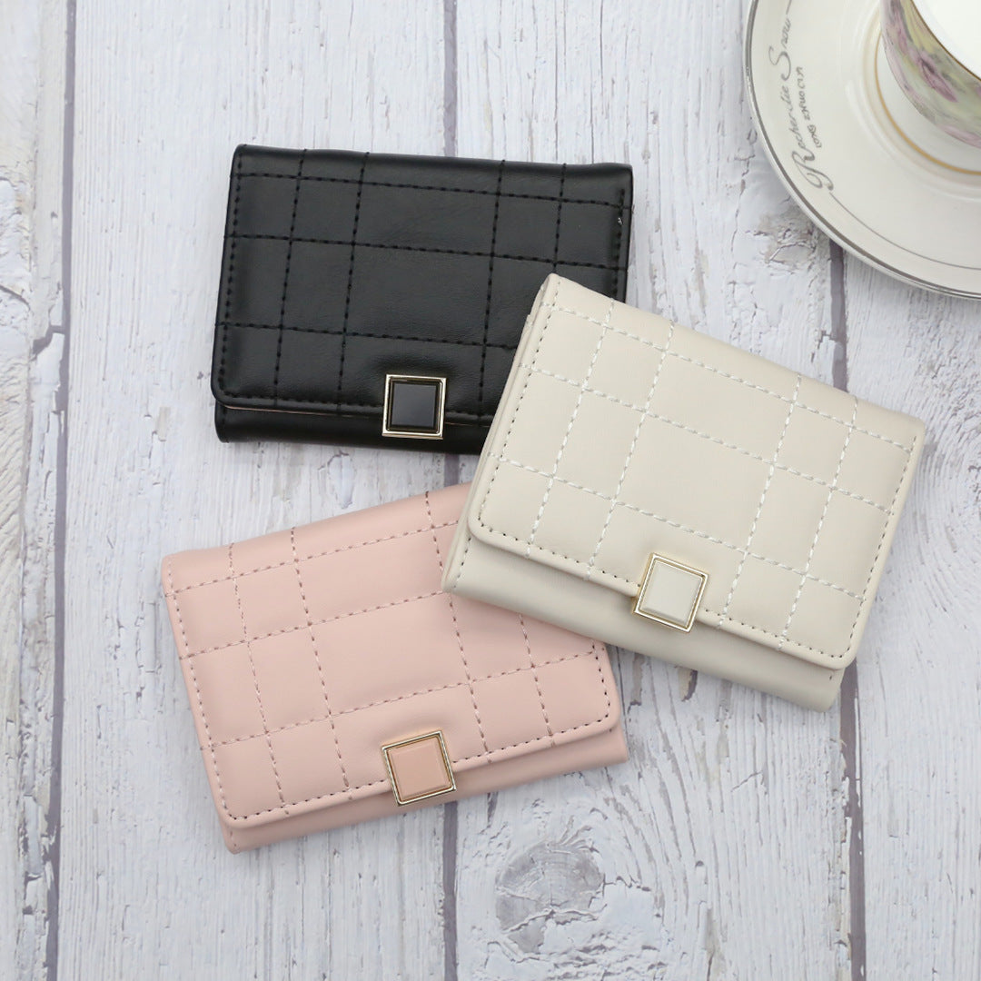 Short Cute Multi-Color Polyester Wallets for Women in the United States - Coin Purse Stylish Fun united states chf