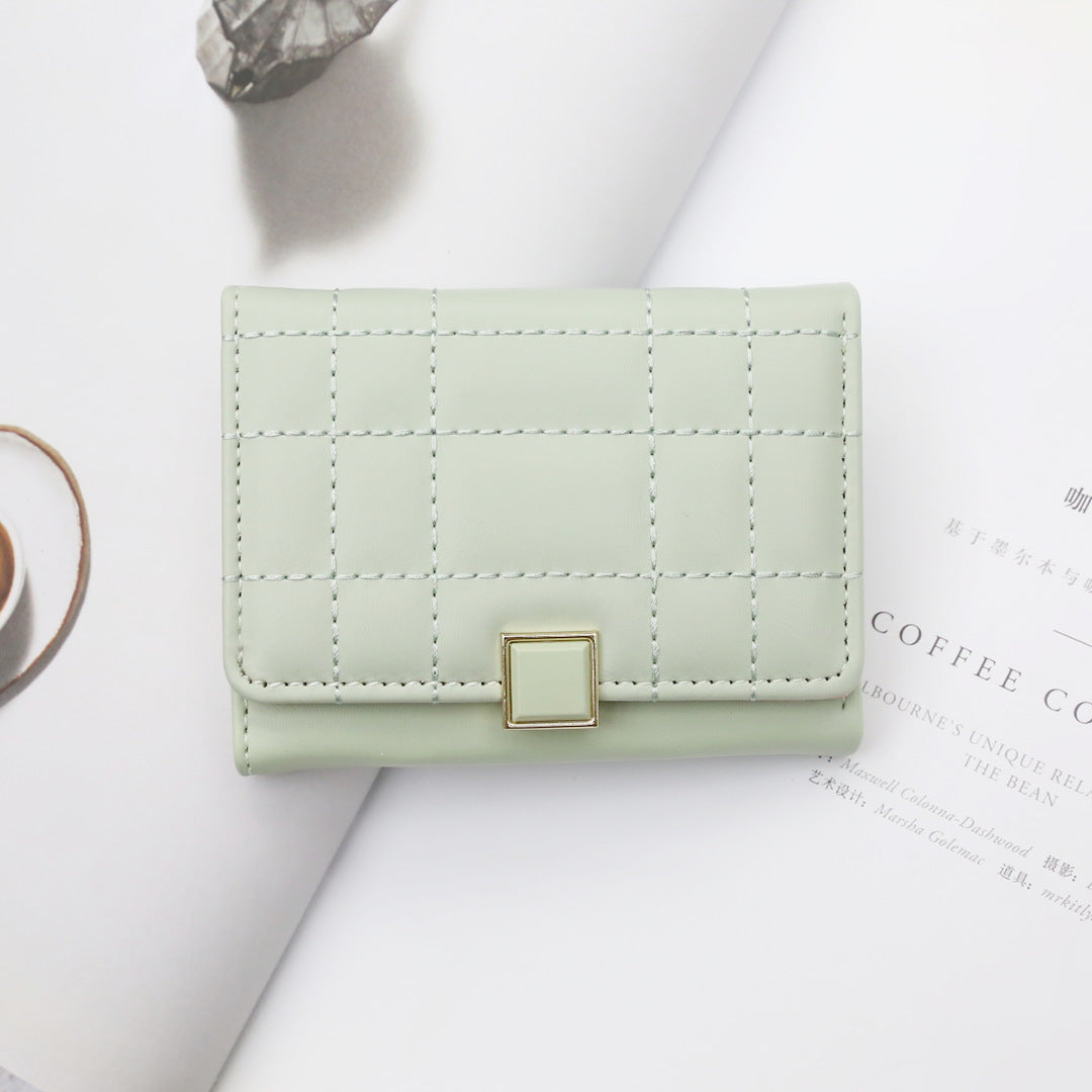 Short Cute Multi-Color Polyester Wallets for Women in the United States - Coin Purse Stylish Fun united states chf