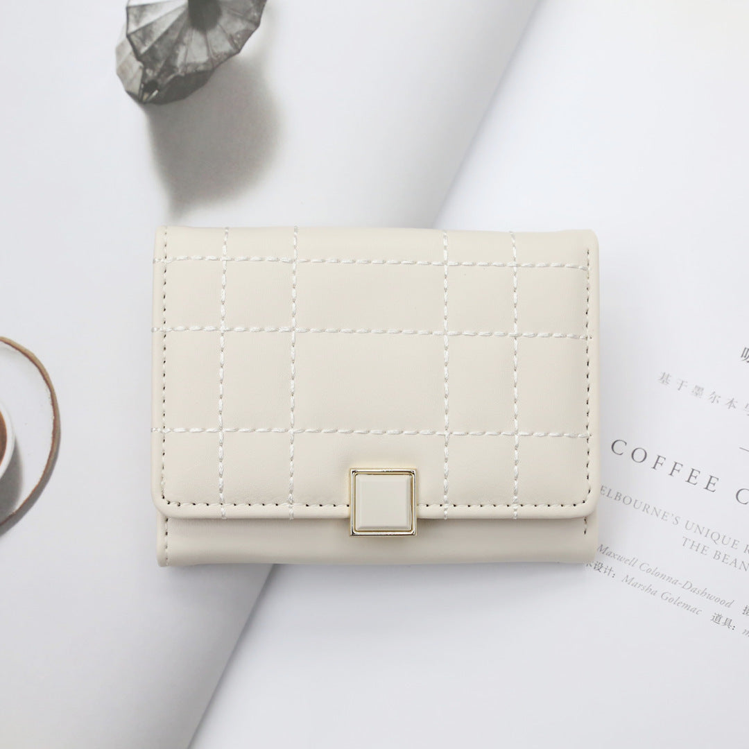 Short Cute Multi-Color Polyester Wallets for Women in the United States - Coin Purse Stylish Fun united states chf