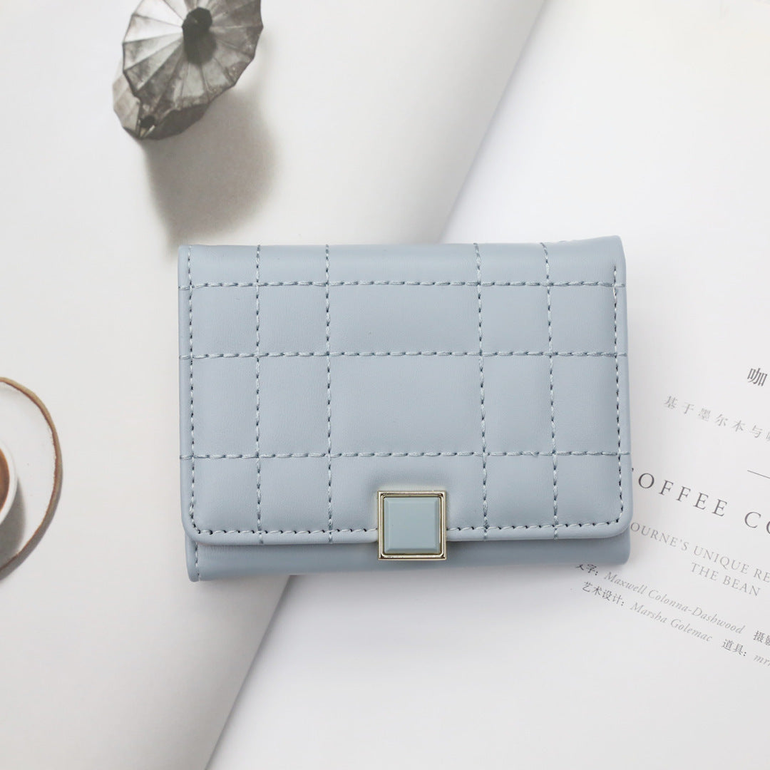 Short Cute Multi-Color Polyester Wallets for Women in the United States - Coin Purse Stylish Fun united states chf