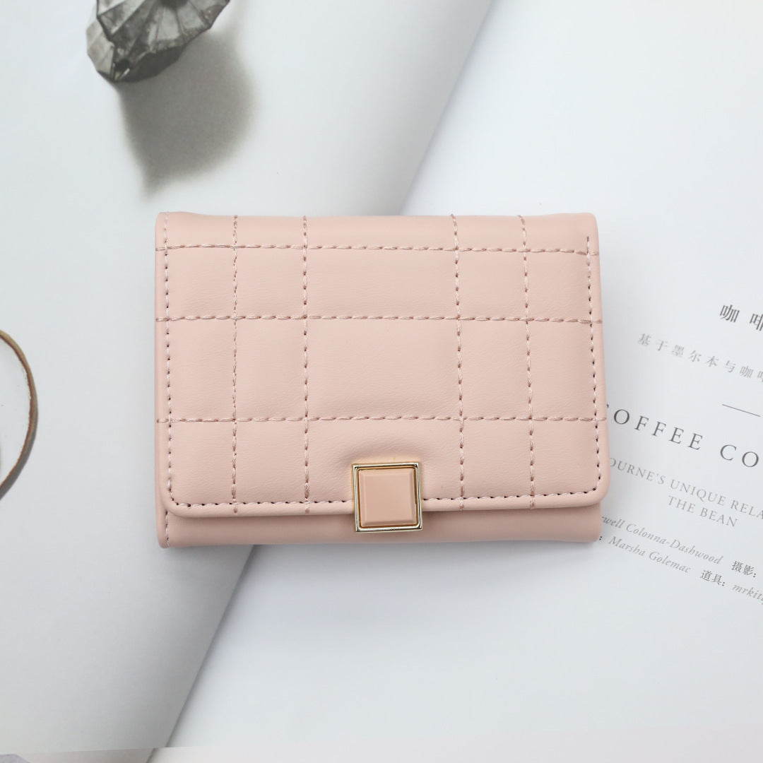 Short Cute Multi-Color Polyester Wallets for Women in the United States - Coin Purse Stylish Fun united states chf