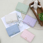 Short Cute Multi-Color Polyester Wallets for Women in the United States - Coin Purse Stylish Fun united states chf