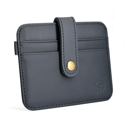 Short Leather Driving Case with Lock Suggests European Style and Universal Fit - ID Wallet for Stylish Chaos short