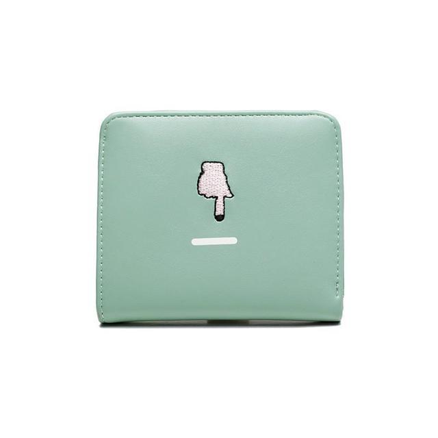 Short Style PU Leather Wallet with Card and Money Clips for the United States - Purse That Holds Your Clip Dreams