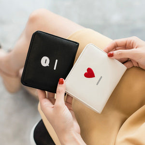 Short Style PU Leather Wallet with Card and Money Clips for the United States - Purse That Holds Your Clip Dreams