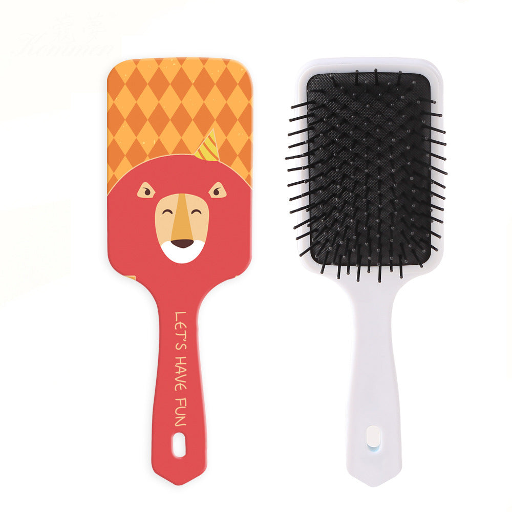 Shunfa Comb Cartoon Print Plate Airbag for Hair Massage and Styling - Teleplus shunfa comb cartoon printing plate airbag