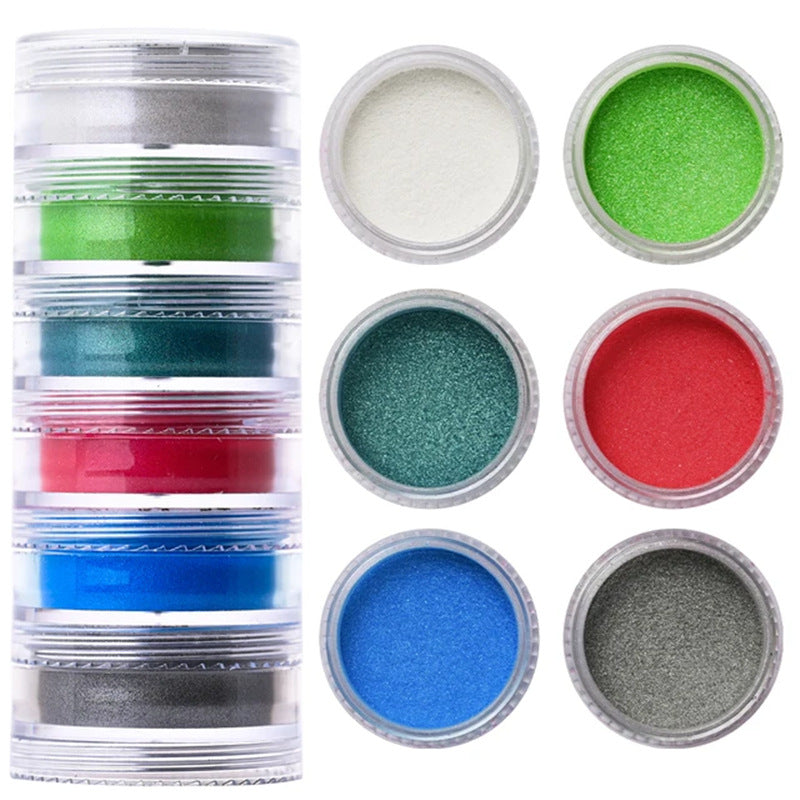 Siamese Pearl Powder and Fluorescent Crystal Glitter Assortment - Teleplus siamese pearl powder glitter fluorescent
