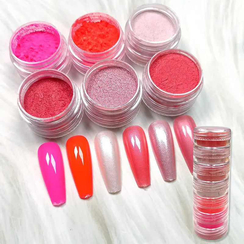 Siamese Pearl Powder and Fluorescent Crystal Glitter Assortment - Teleplus siamese pearl powder glitter fluorescent