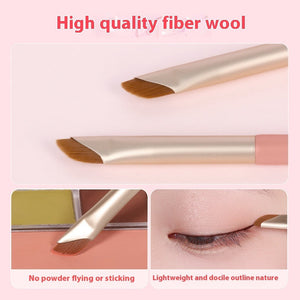Sickle Eyeliner Brush Soft Eye Blooming Blush Makeup Tool - sickle eyeliner brush soft eye blooming blush