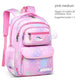 Side Opening Cute Relieve Pressure Children’s Backpack - Cute Starry Sky Backpacks in Gradually Varied Pink