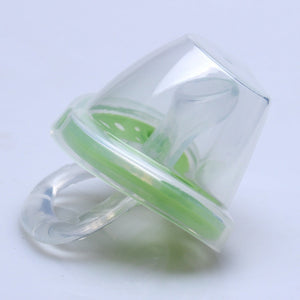 Silica Gel Pacifier for Babies Soft Edible Silicone Non-slip Handle - Heartfelt Comfort with Our silica gel pacifier
