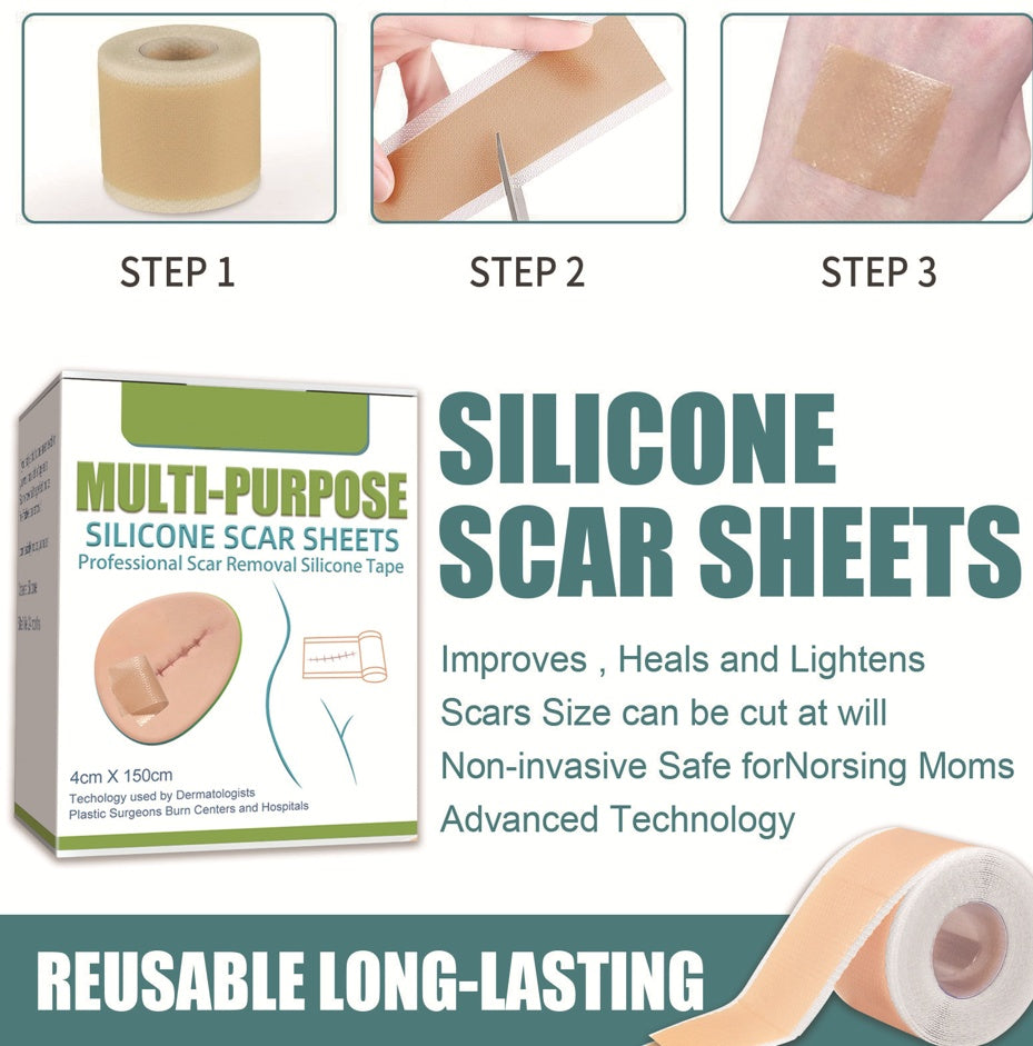 Silica Gel Scar Repairing Stickers for and Skin Restoration - Your Oopsies silica gel scar repairing stickers