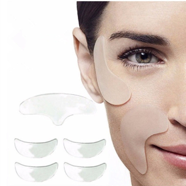 Silicone Anti-wrinkle Face Patch - Wrinkles Beware Silicone Face Patch Is Here to Save