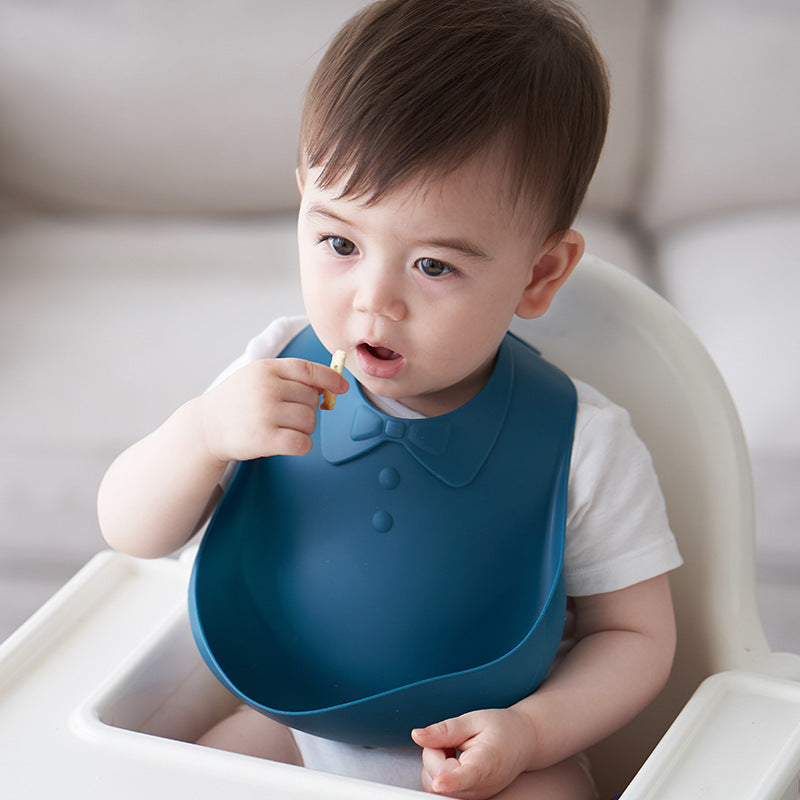 Silicone baby bib - Messy Eaters Unite with Our Silicone Baby Bib