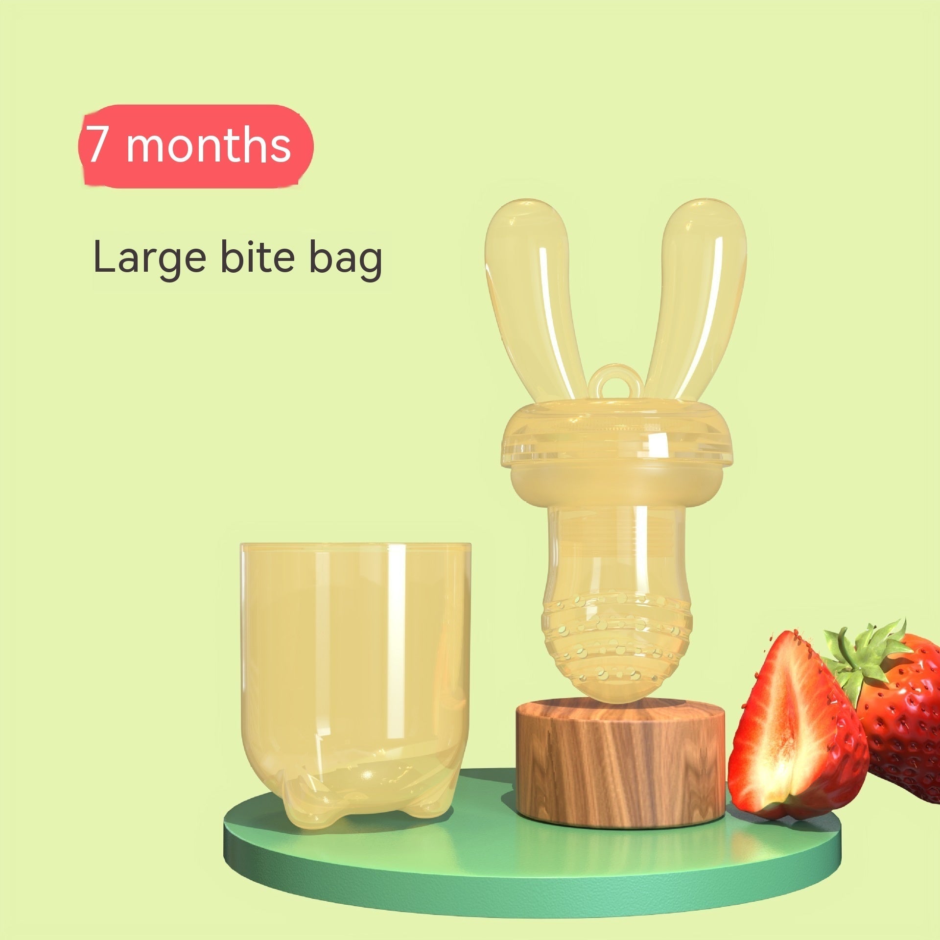 Silicone Baby Teething Toy for Ages Over 6 Months Suitable United States Market - Chew Stick Tiny Teeth Adventures