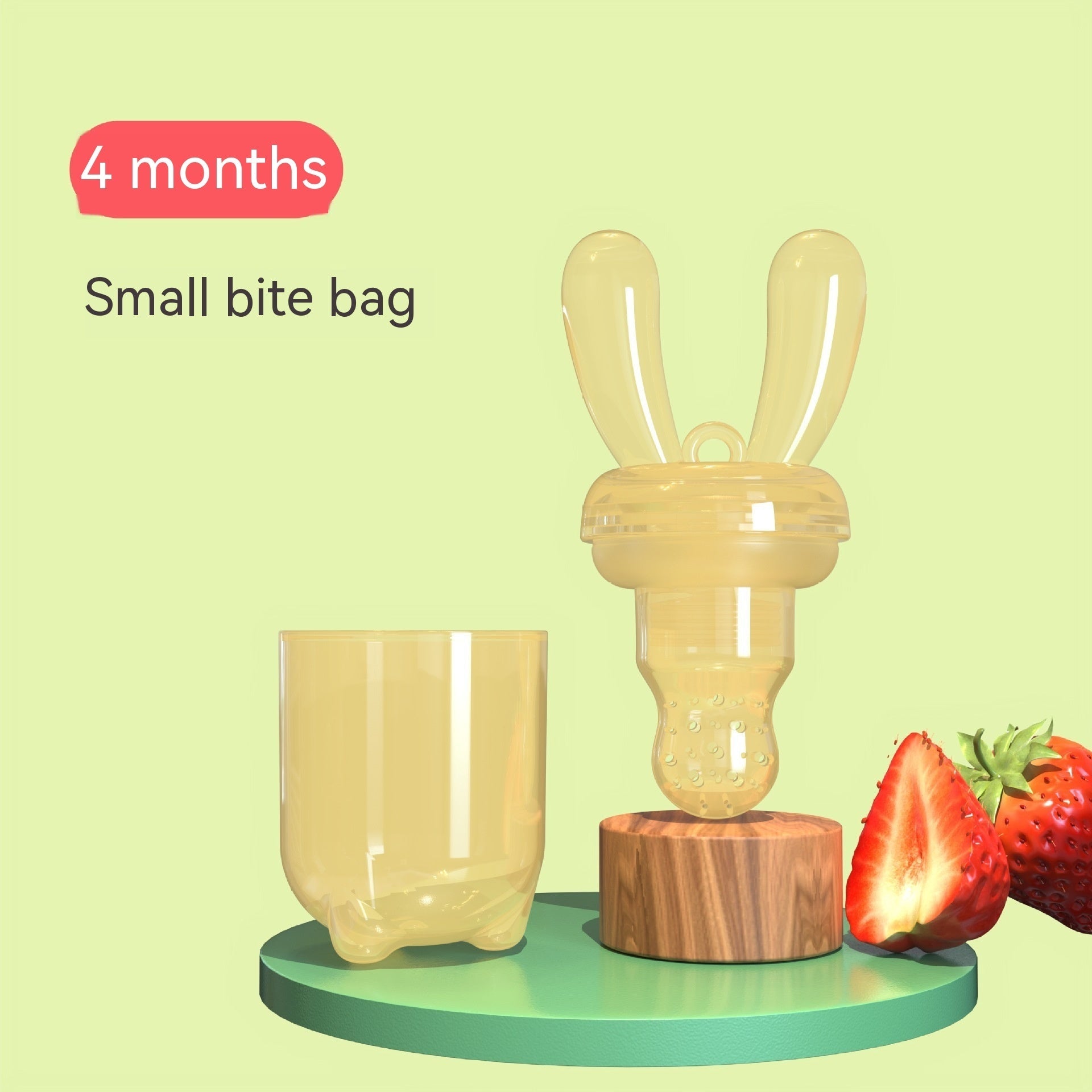 Silicone Baby Teething Toy for Ages Over 6 Months Suitable United States Market - Chew Stick Tiny Teeth Adventures