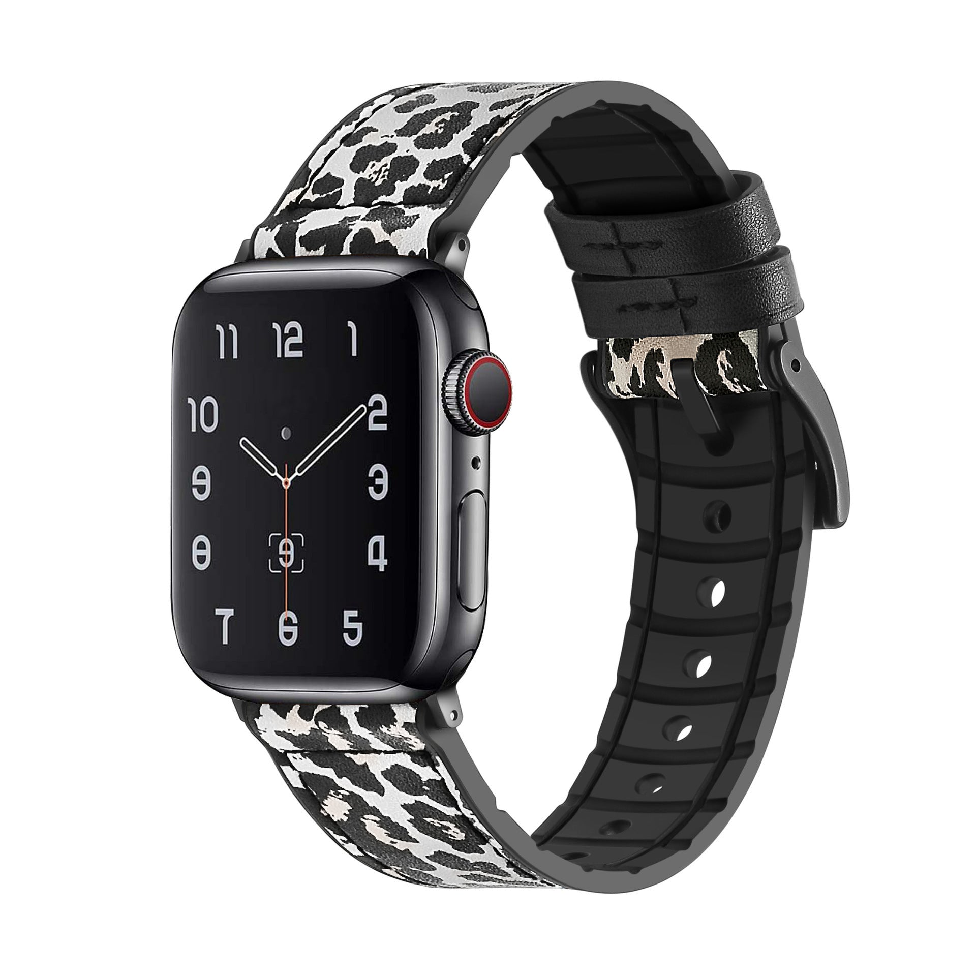 Silicone Bra Leather Watch Strap - Silicone Bra Leather Watch Strap for Apple Watch