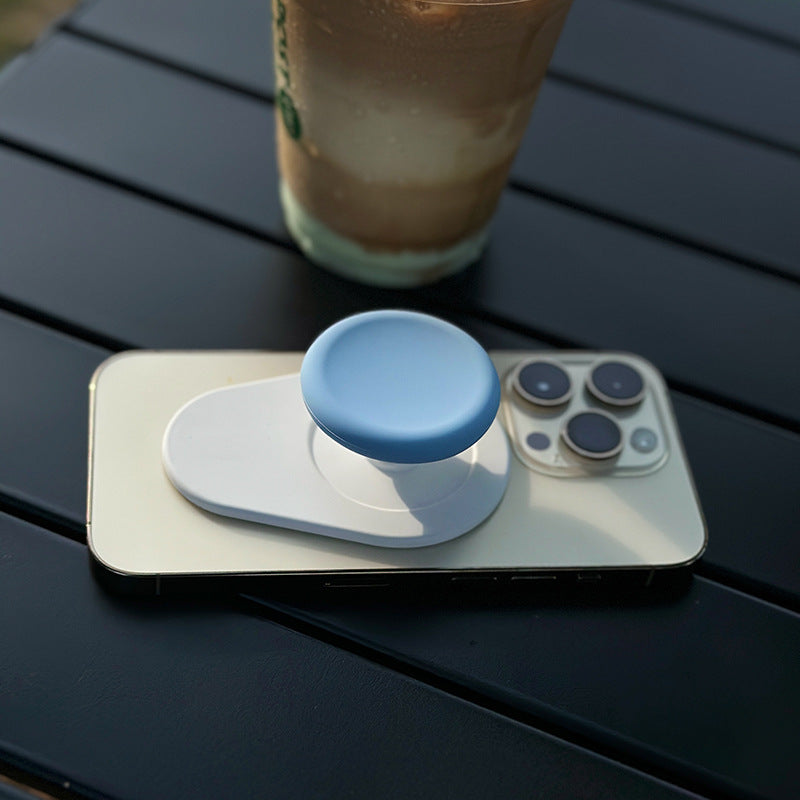 Silicone Cup Cover and Phone Airbag Bracket Set with Colorful Support - Teleplus silicone cup cover mobile phone airbag