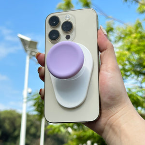 Silicone Cup Cover and Phone Airbag Bracket Set with Colorful Support - Teleplus silicone cup cover mobile phone airbag